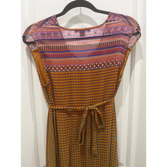 Anthropologie Aelyn Embroidered Maxi Dress by TANVI KEDIA Sz 4 - Picture 11 of 14